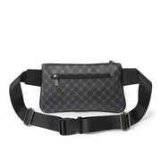 men's pu leather chest bag, view 5 - MRSLM