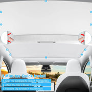 roof sunshade for Tesla Model 3, view 6 - MRSLM