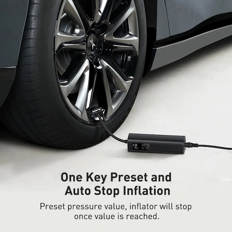 portable digital tire inflator, view 4 - MRSLM