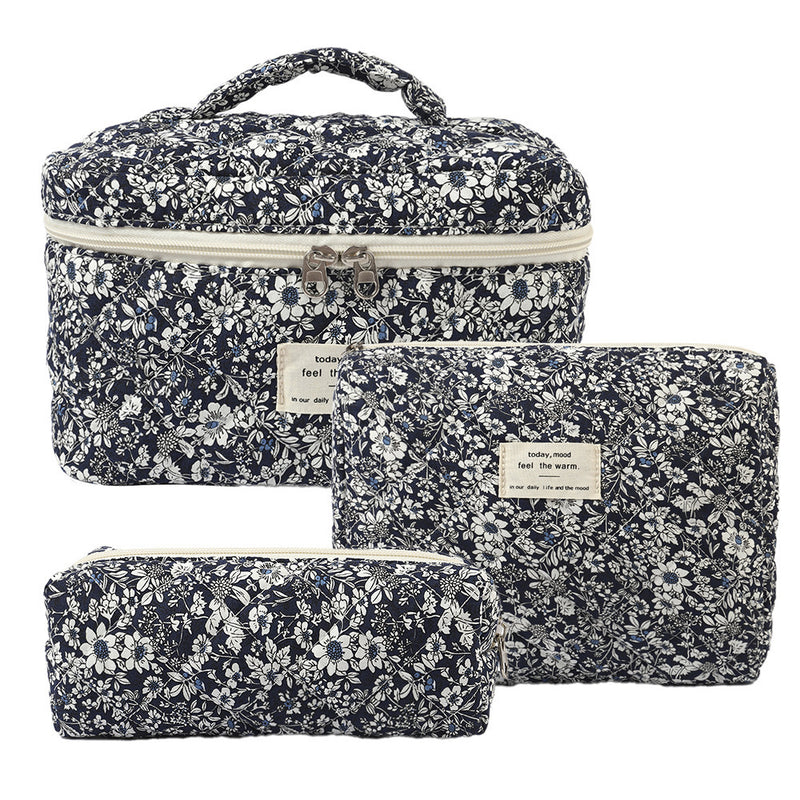 floral home storage cosmetic bag, view 11 - MRSLM