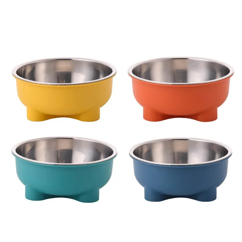 anti-slip stainless steel dog bowl, view 10 - MRSLM