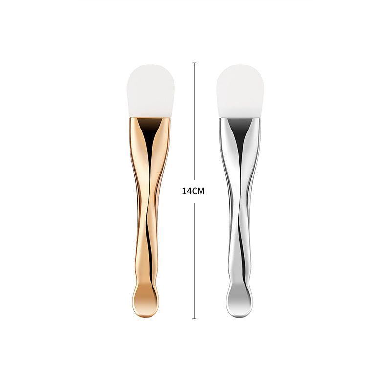 Silicone facial mask brush with digging spoon, view 9 - MRSLM