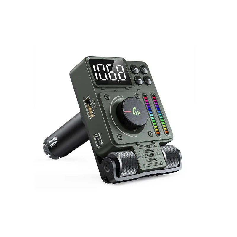 bluetooth 5.3 fm transmitter, view 2 - MRSLM