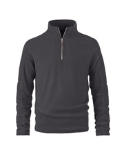 Men's half-zip polar fleece pullover, view 3 - MRSLM