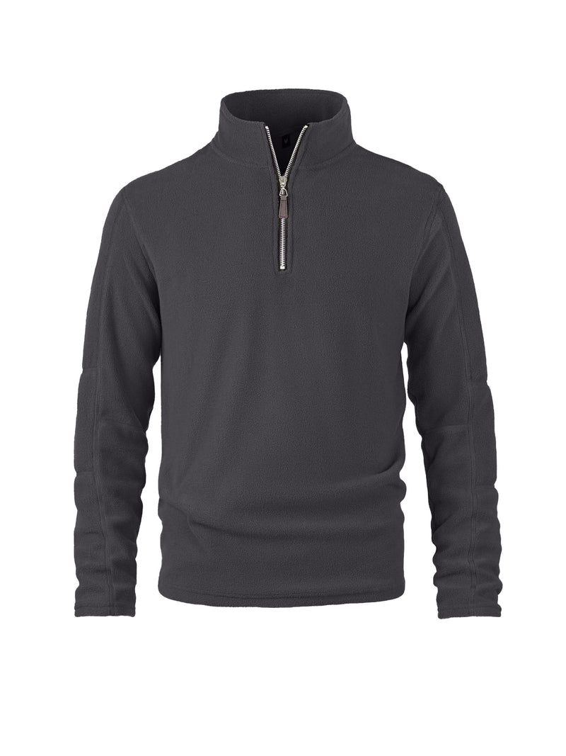Men's half-zip polar fleece pullover, view 3 - MRSLM