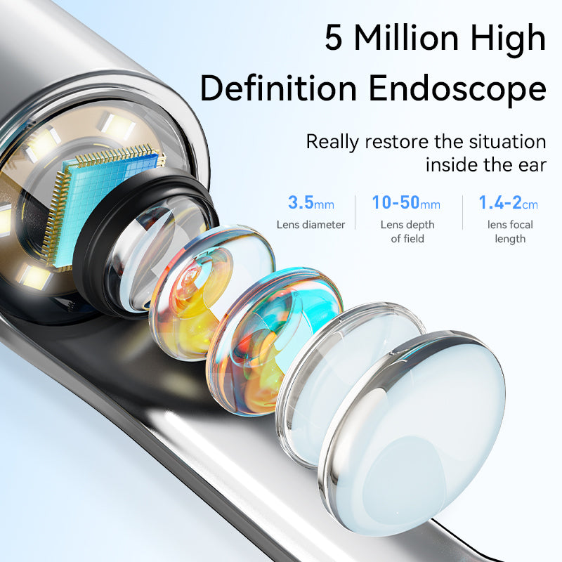 hd visual ear cleaner with camera, view 5 - MRSLM
