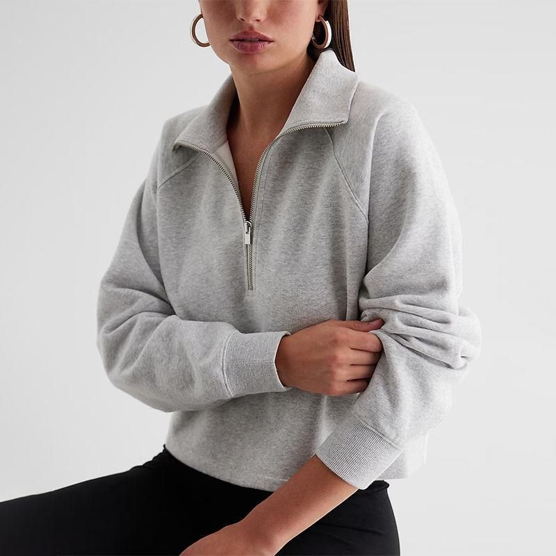 Cozy Autumn Fleece Zip-Up Hoodie