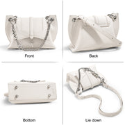 white butterfly wing crossbody bag, view 4 - MRSLM