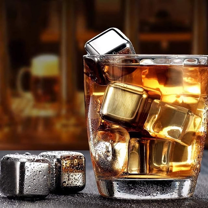 reusable stainless steel ice cubes, view 7 - MRSLM