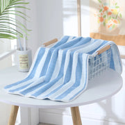 coral fleece dishcloth and bath towel, view 5 - MRSLM