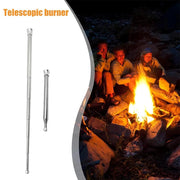 telescopic camping fire blow tube, view 4 - MRSLM