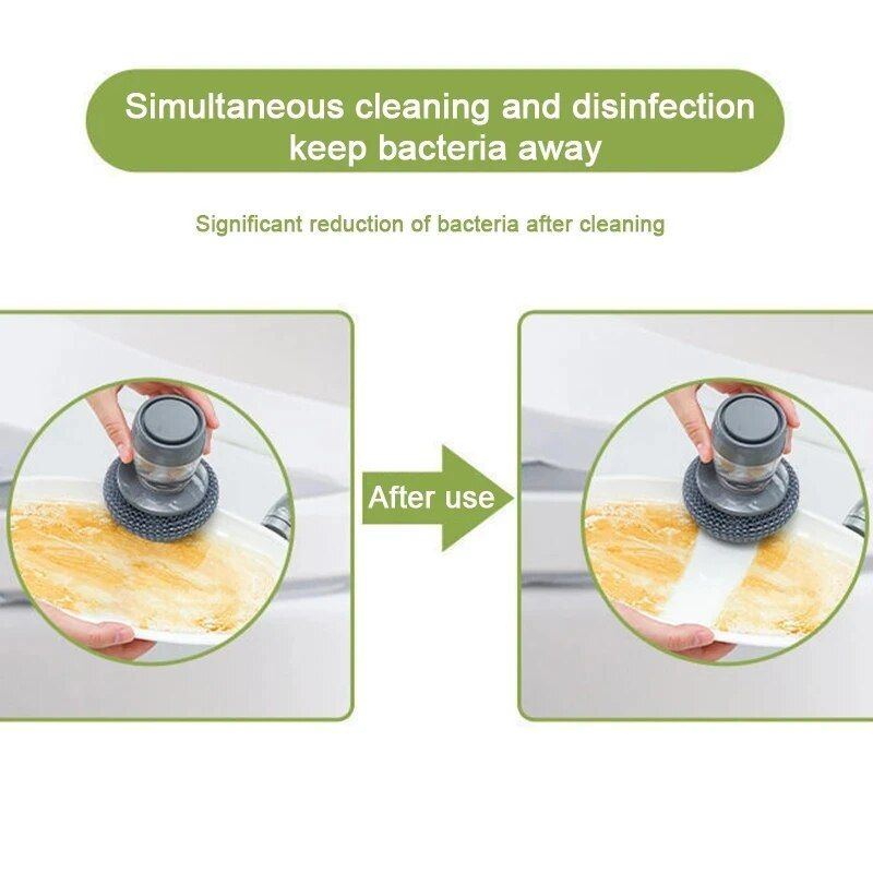 2-in-1 kitchen cleaning brush, view 4 - MRSLM