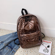 Women's student backpack, PU leather, view 8 - MRSLM