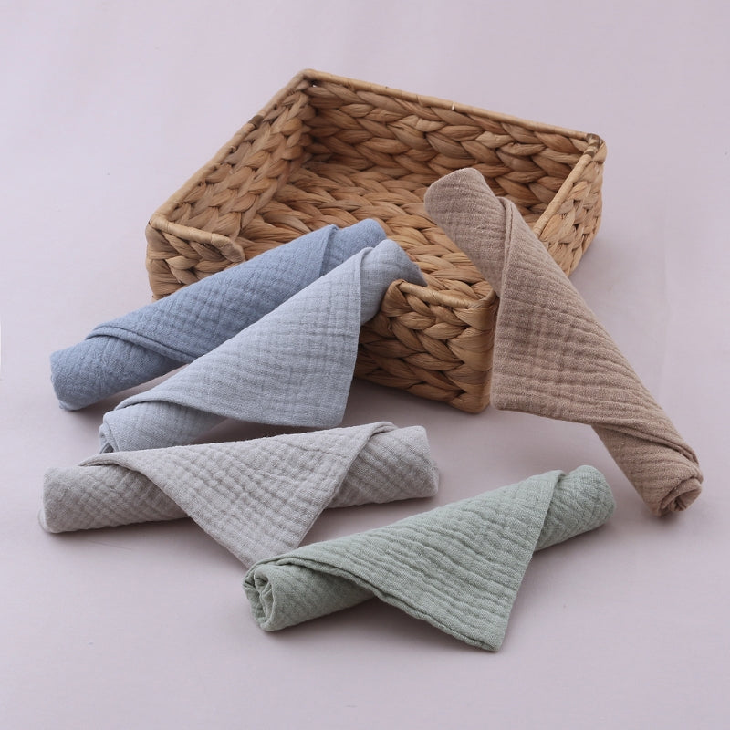 gauze cotton baby washcloths, view 13 - MRSLM