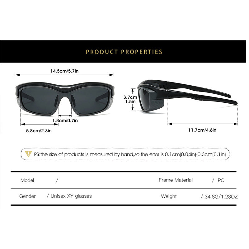 UV400 wrap sunglasses, view 16 - MRSLM