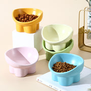 ceramic elevated cat and dog bowls, view 7 - MRSLM