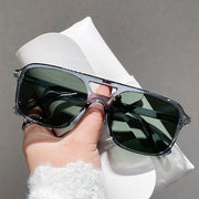 fashion square rivet sunglasses, view 15 - MRSLM