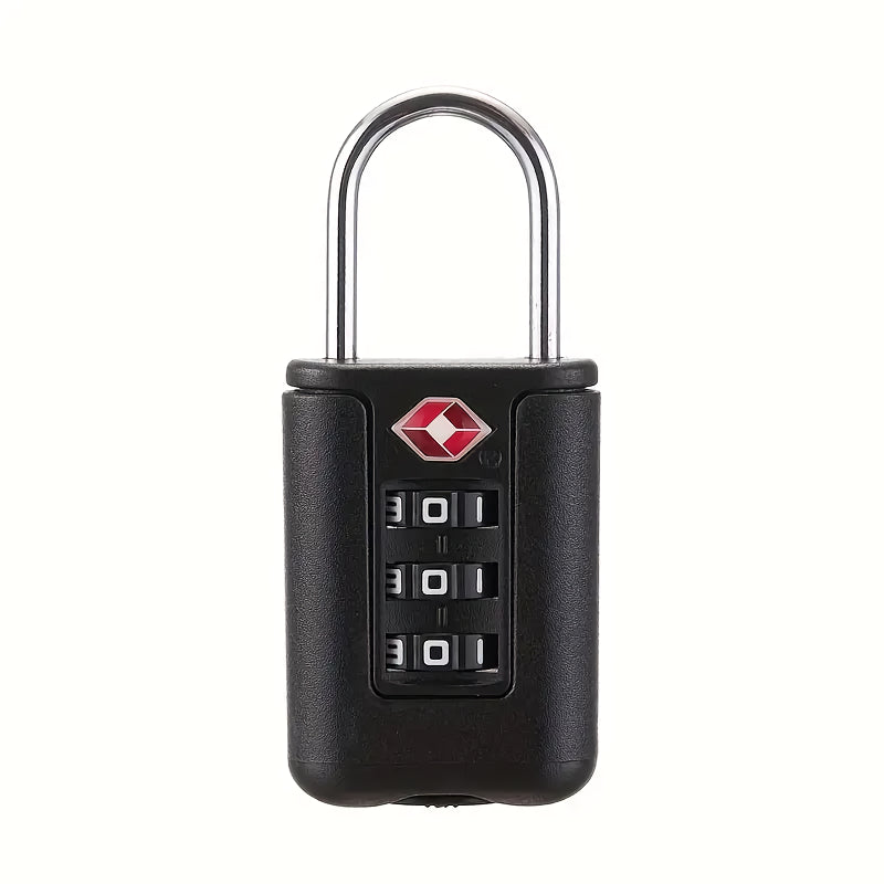3-digit luggage combination lock, view 4 - MRSLM