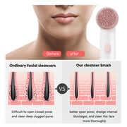 2-in-1 electric facial cleansing brush, view 5 - MRSLM