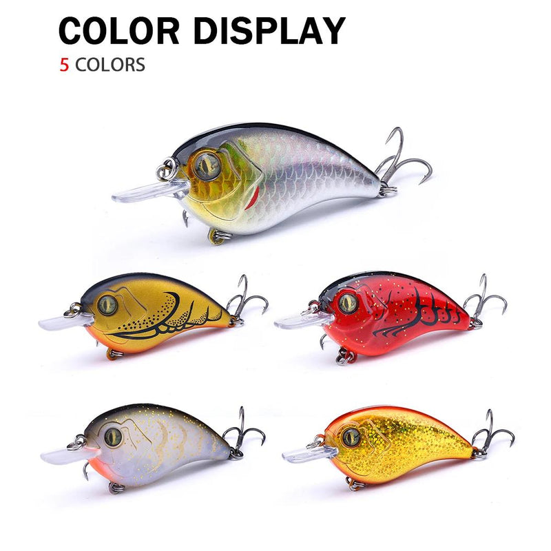 70mm floating crankbait minnow lure, view 12 - MRSLM