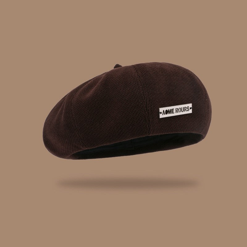 knitted beret for women, view 4 - MRSLM