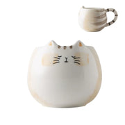 cat-shaped ceramic mug, view 7 - MRSLM