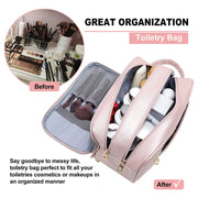 Large waterproof travel cosmetic bag, view 5 - MRSLM