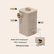high-power portable air pump, view 6 - MRSLM