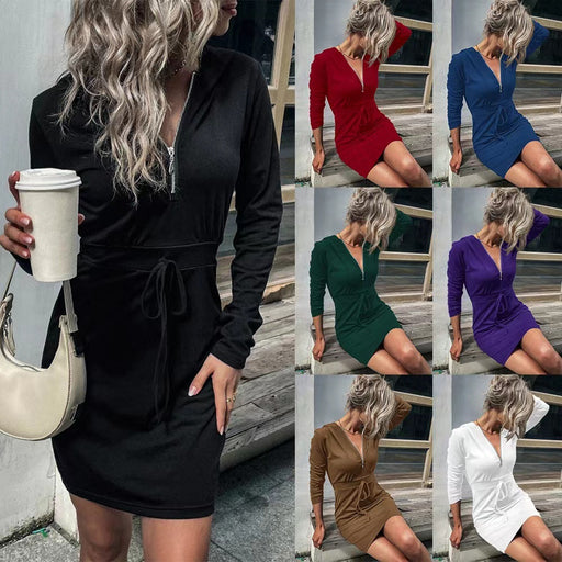 hooded sweater dress - MRSLM