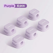 6-pack magnetic cable clips organizer, view 6 - MRSLM