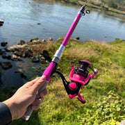 telescopic fishing rod and reel combo, view 5 - MRSLM
