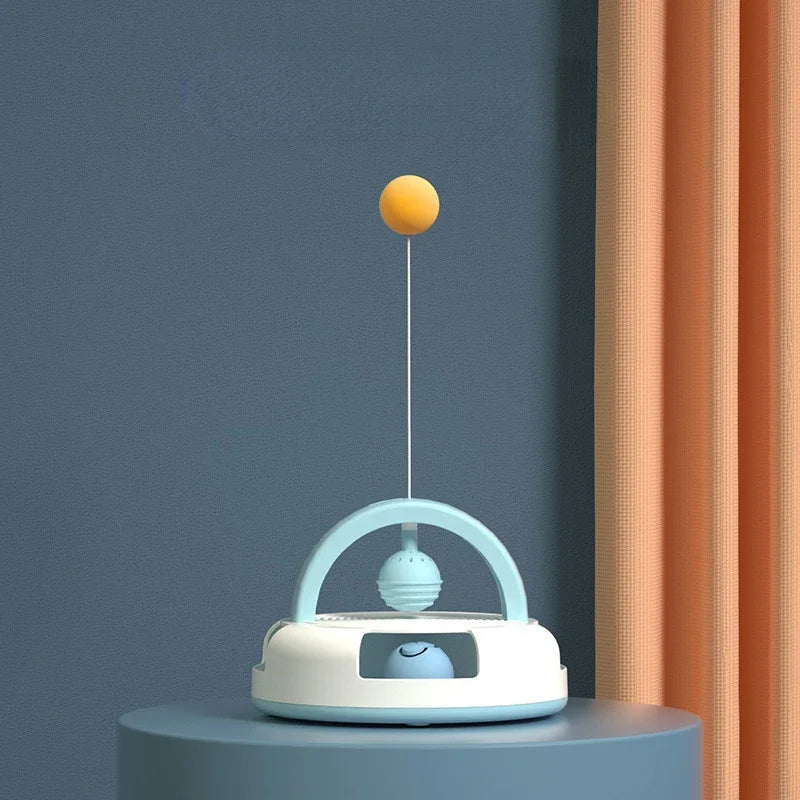 automatic rolling cat toy ball, view 3 - MRSLM