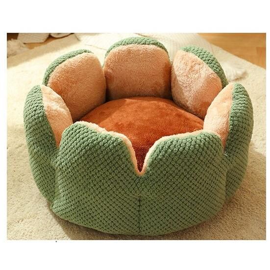 petal cotton nest pet bed, view 3 - MRSLM