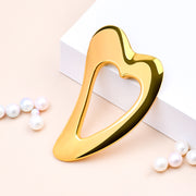 heart-shaped gua sha facial tool, view 4 - MRSLM