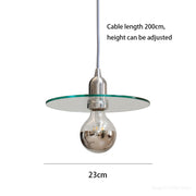 clear glass pendant light, view 2 - MRSLM