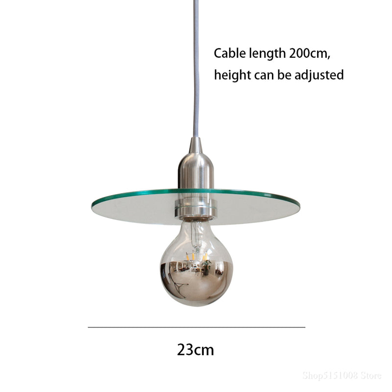 clear glass pendant light, view 2 - MRSLM