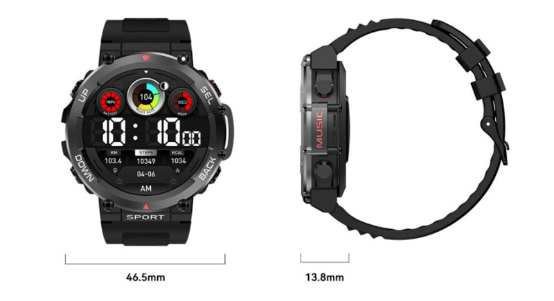 Bluetooth calling offline payment smart watch, view 4 - MRSLM