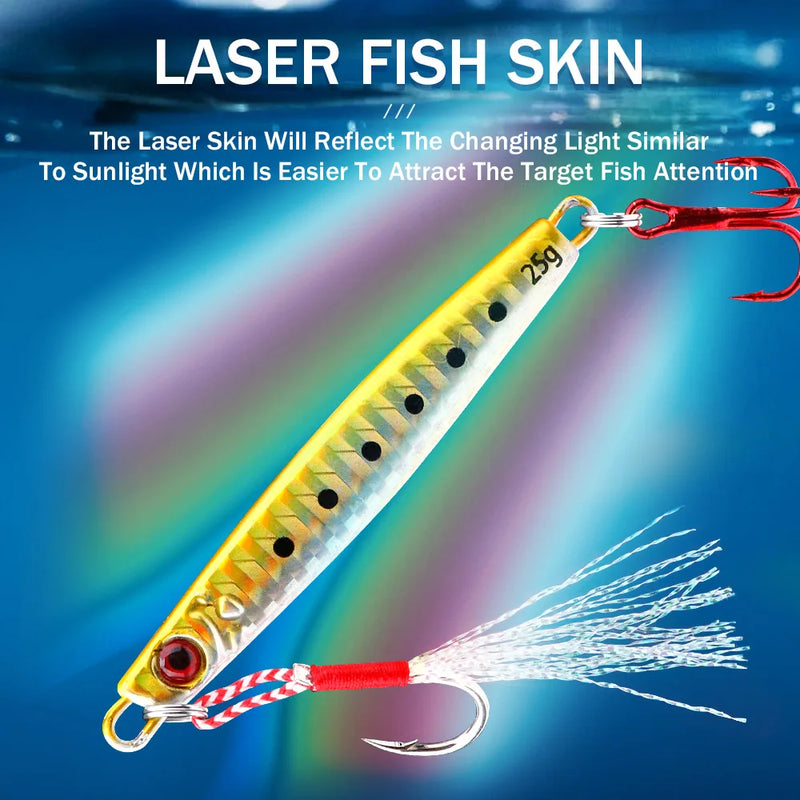 metal jig spoon lure, view 7 - MRSLM