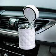 LED-lit portable car ashtray, view 5 - MRSLM