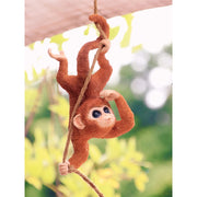 resin squirrel and monkey swing ornaments, view 7 - MRSLM