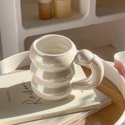 ceramic bubble coffee cup, view 3 - MRSLM