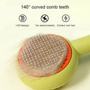 donut cat and dog grooming brush, view 6 - MRSLM