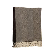100% wool plaid twill scarf, view 6 - MRSLM
