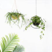 iron hanging flower pot, view 8 - MRSLM