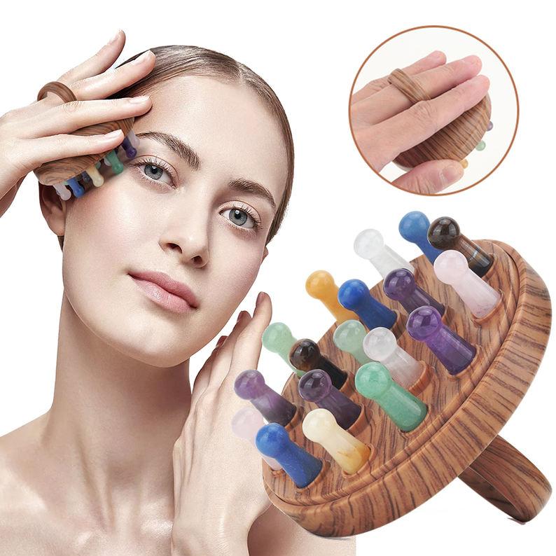 scalp massage comb, view 3 - MRSLM