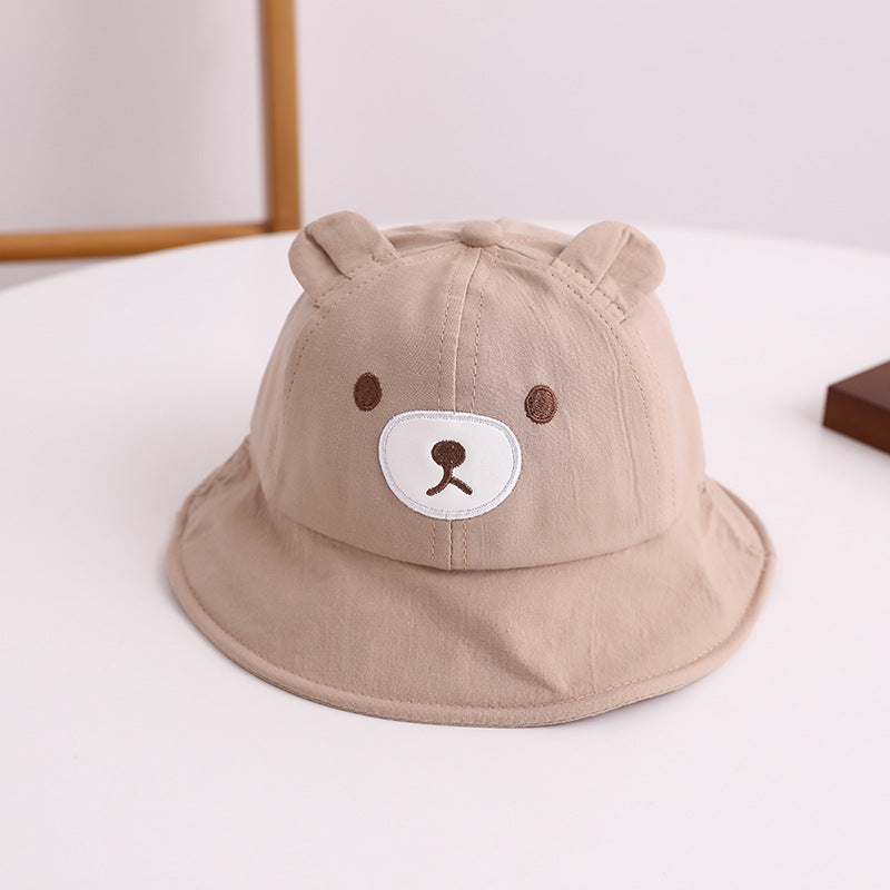 kids bear bucket hat, view 3 - MRSLM
