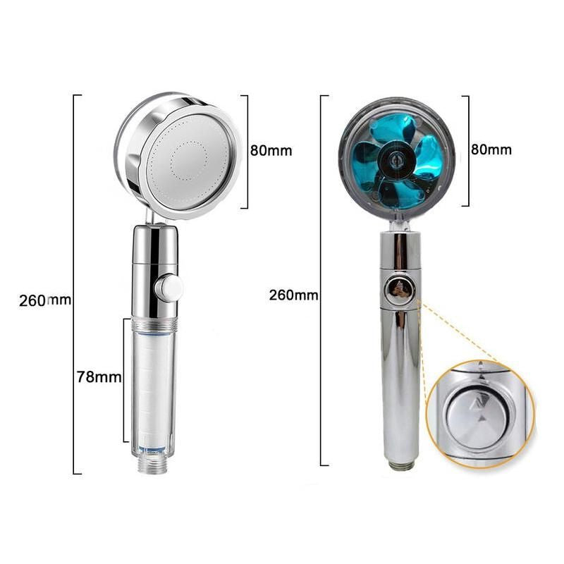 360 rotating shower head, view 17 - MRSLM