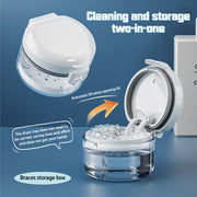 portable orthodontic retainer case, view 5 - MRSLM