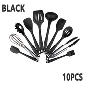 silicone kitchen utensils set, view 4 - MRSLM