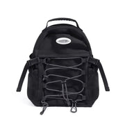 sporty casual nylon backpack, view 2 - MRSLM